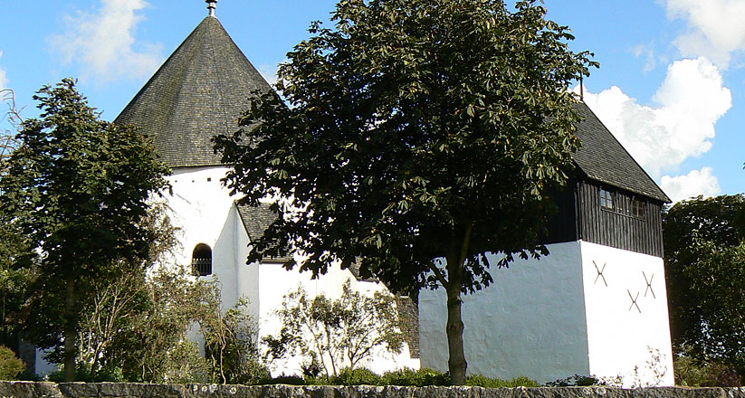 Rotundowy kościół w Olsker