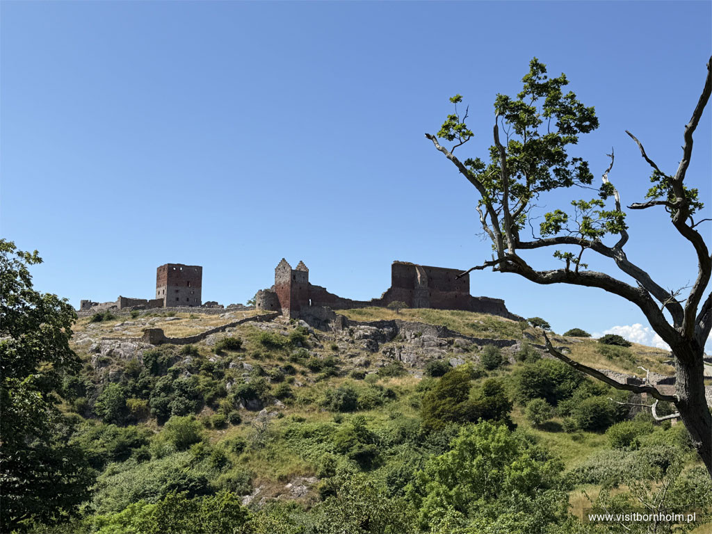 Ruiny zamku Hammershus