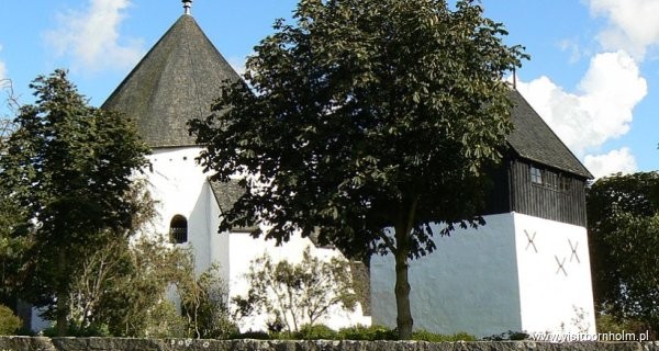 Rotundowy kościół w Olsker