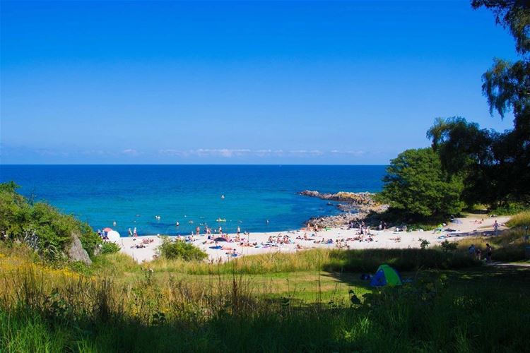 Apartament Klintely dla 4 osób z widokiem na morze