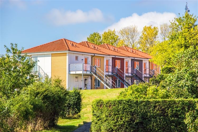 Apartament Gudhjem Søpark z widokiem na morze