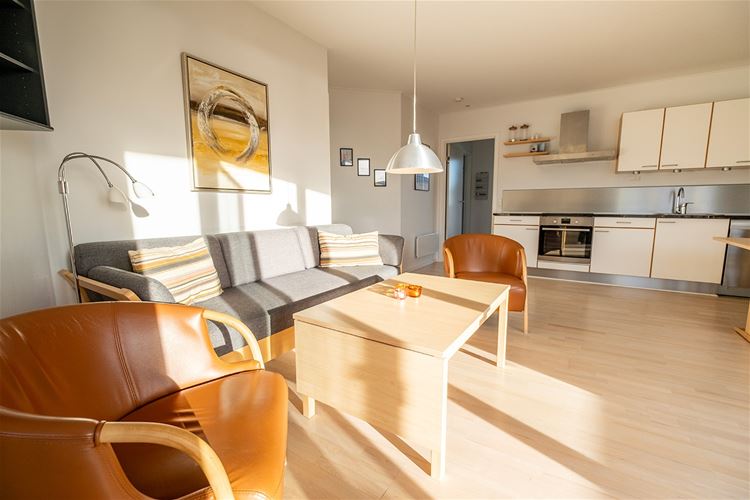 Apartament Gudhjem Søpark z widokiem na morze