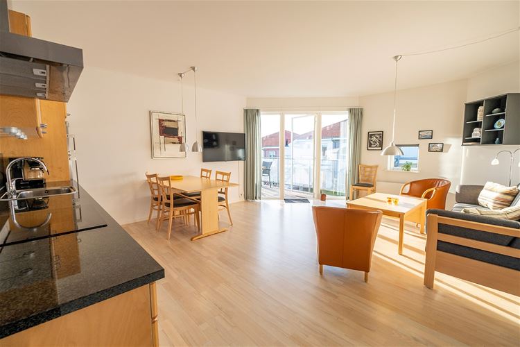 Apartament Gudhjem Søpark z widokiem na morze