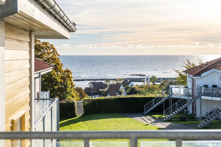 Apartament Gudhjem Søpark z widokiem na morze
