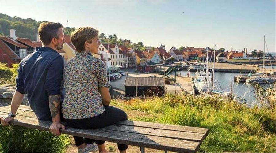 Sletten - apartament wakacyjny w Gudhjem