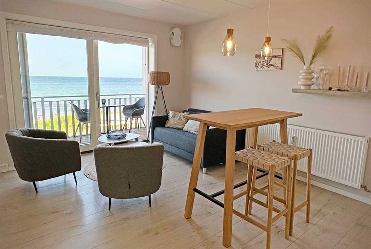 Apartament wakacyjny Strandpromenaden z widokiem na morze