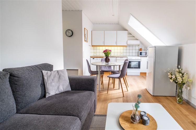 Apartament Købmandsgården w sercu Gudhjem