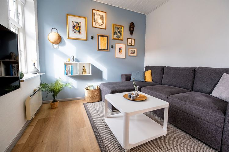 Apartament Købmandsgården w sercu Gudhjem