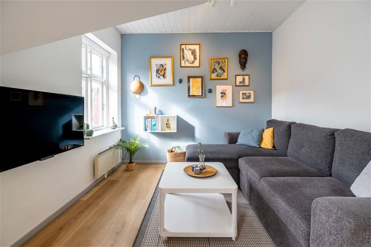 Apartament Købmandsgården w sercu Gudhjem