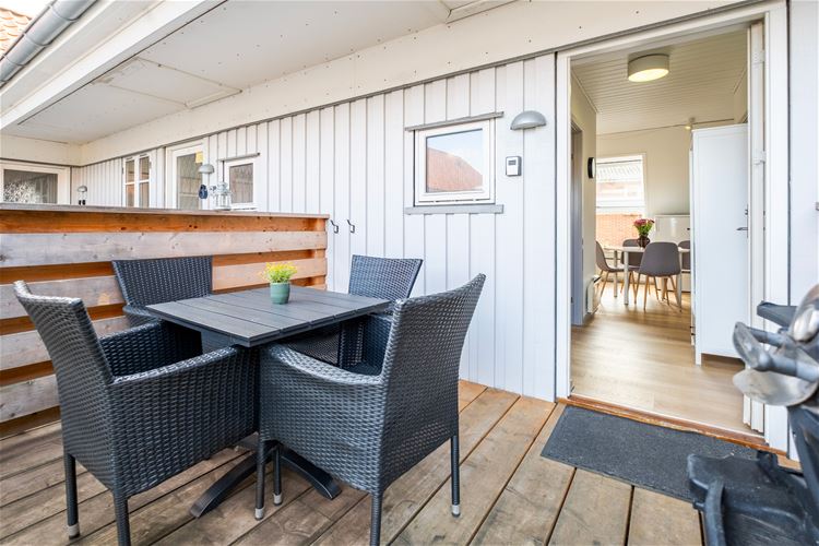 Apartament Købmandsgården w sercu Gudhjem