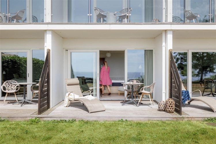 Fredensborg Badehotel - pokój dwuosobowy z widokiem na morze