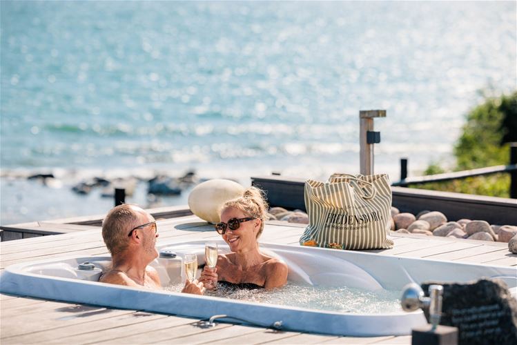 Fredensborg Badehotel - pokój dwuosobowy z widokiem na morze