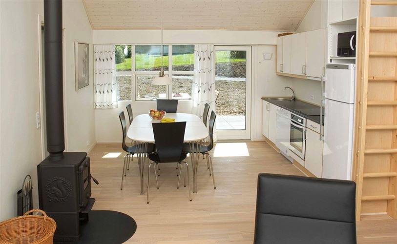 Dom wakacyjny Klintely z widokiem na morze