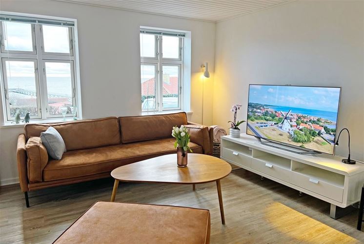 Dom wakacyjny Arnager z widokiem na morze